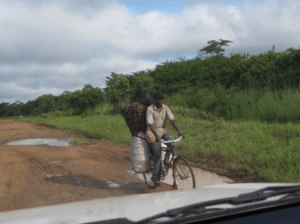 Fig 7: Charcoal on the road to Lukanga